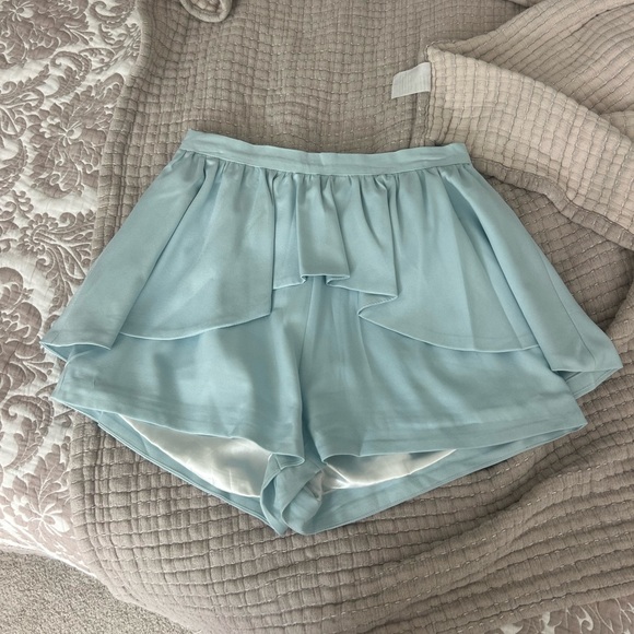 Linjia Shop Pants - Linjia Light Blue Skort